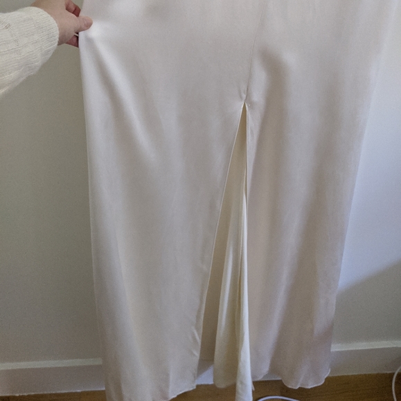 Reformation Cabot Ivory Maxi Wedding Gown M - Picture 7 of 11